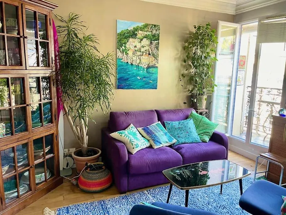 Bright For 3 With Balcony - 11e Bastille Apartment